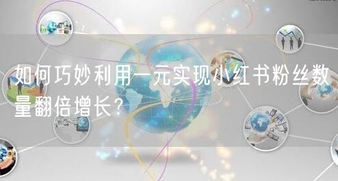 如何巧妙利用一元实现小红书粉丝数量翻倍增长？