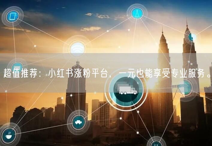 超值推荐：小红书涨粉平台，一元也能享受专业服务。