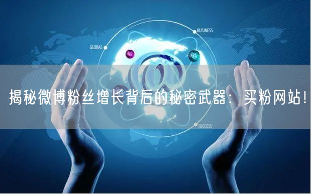 揭秘微博粉丝增长背后的秘密武器：买粉网站！